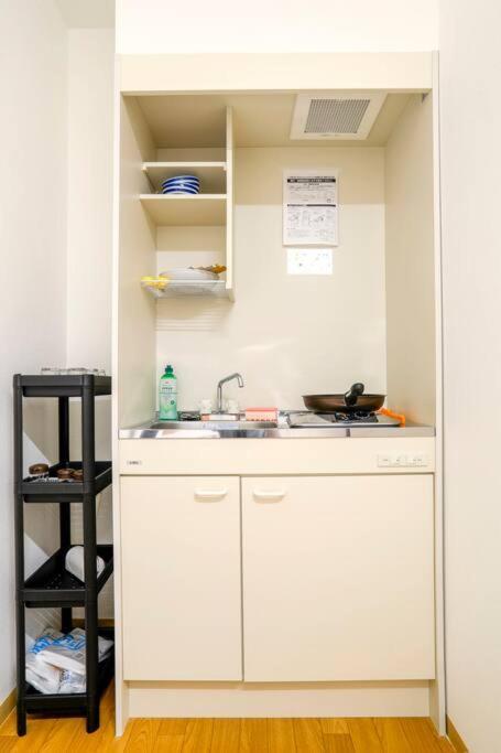 오사카 鶴橋駅徒歩2分 トイレ浴室複数あり3階建て一軒家車庫付き 아파트 외부 사진